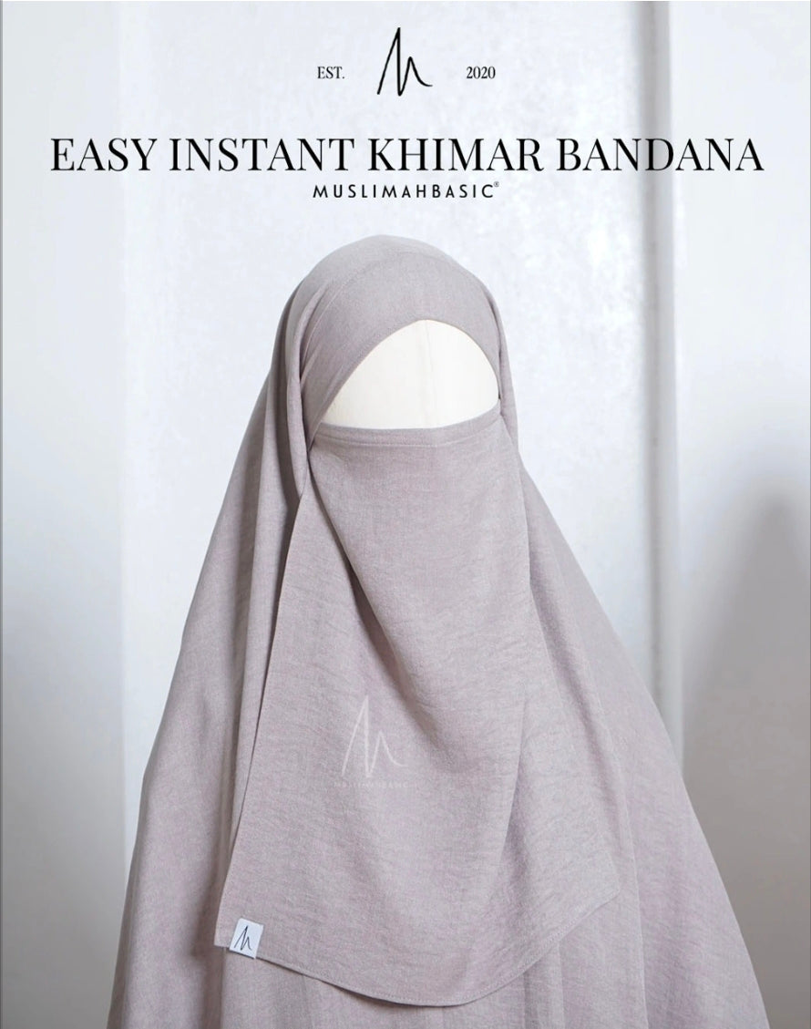 Easy Instant Khimar Bandana