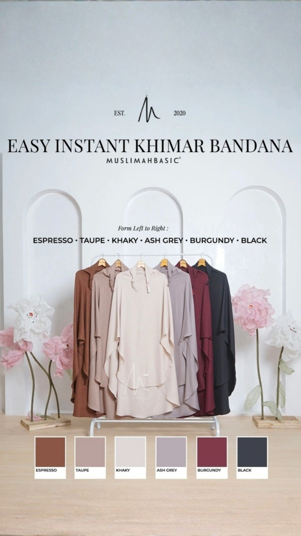 Easy Instant Khimar Bandana